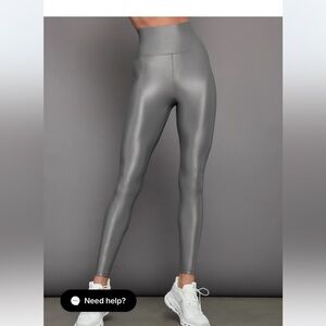 Carbon 38 Takara full legnth leggings in denim blue size small